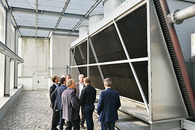 Besichtigung der DataCenter